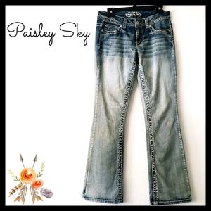 ♥️  Paisley Sky Midrise Denim Jeans